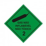 gás não inflamável _não tóxico